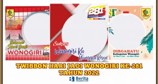 Twibbon Hari Jadi Wonogiri 2022