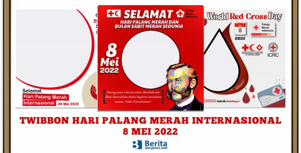 Twibbon Hari Palang Merah Internasional