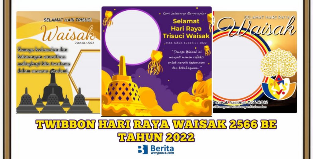 Twibbon Hari Raya Waisak 2022
