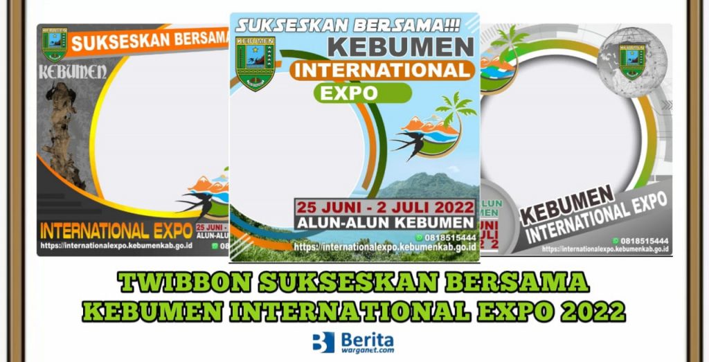 Twibbon Kebumen International Expo 2022
