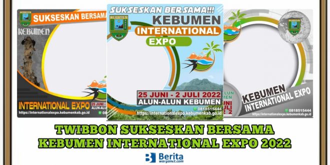 Twibbon Kebumen International Expo 2022
