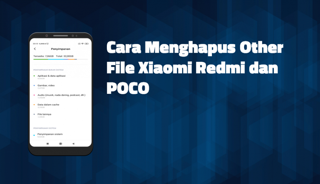 Cara Menghapus Other File Xiaomi Redmi dan POCO