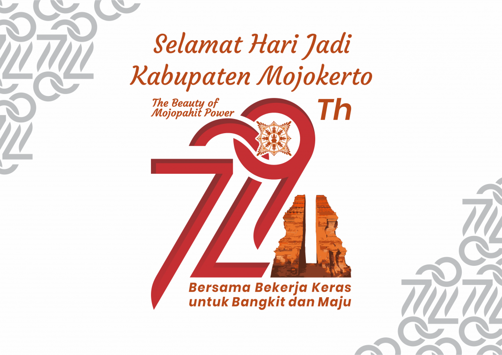 Logo HUT ke-729 Kabupaten Mojokerto