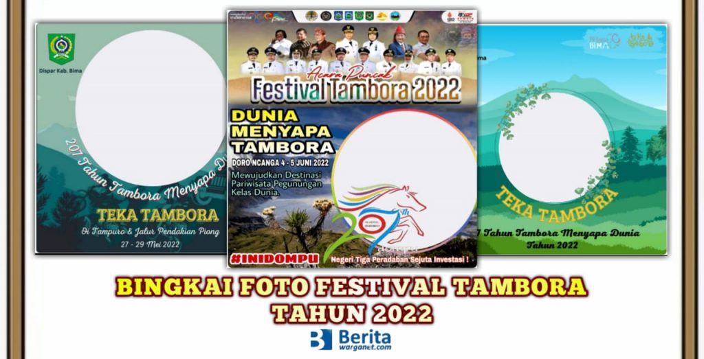 Bingkai Foto Festival Tambora Tahun 2022