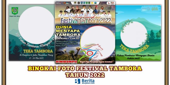 Bingkai Foto Festival Tambora Tahun 2022