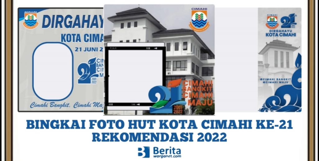 Bingkai Foto HUT Kota Cimahi ke-21