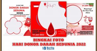 Bingkai Foto Hari Donor Darah Sedunia