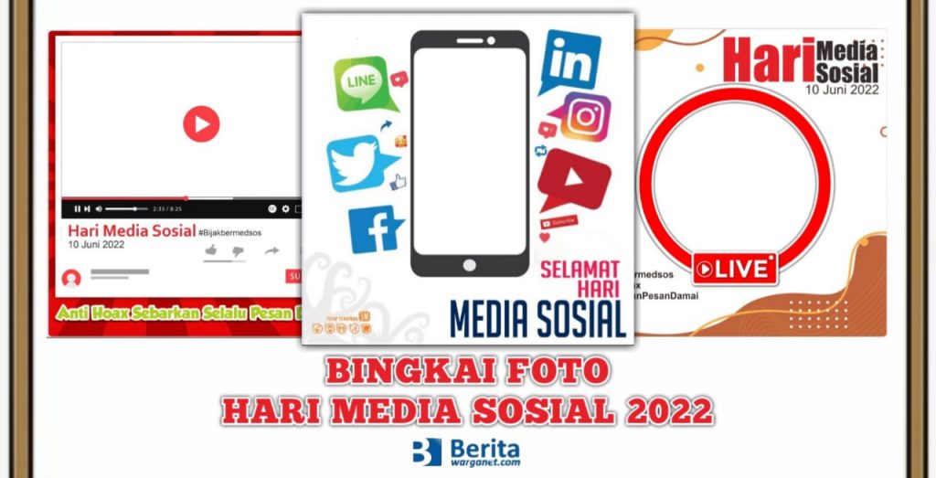 Bingkai Foto Hari Media Sosial ke-7