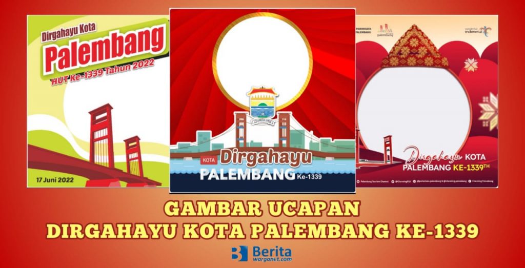 Dirgahayu Palembang ke-1339 Tahun 2022