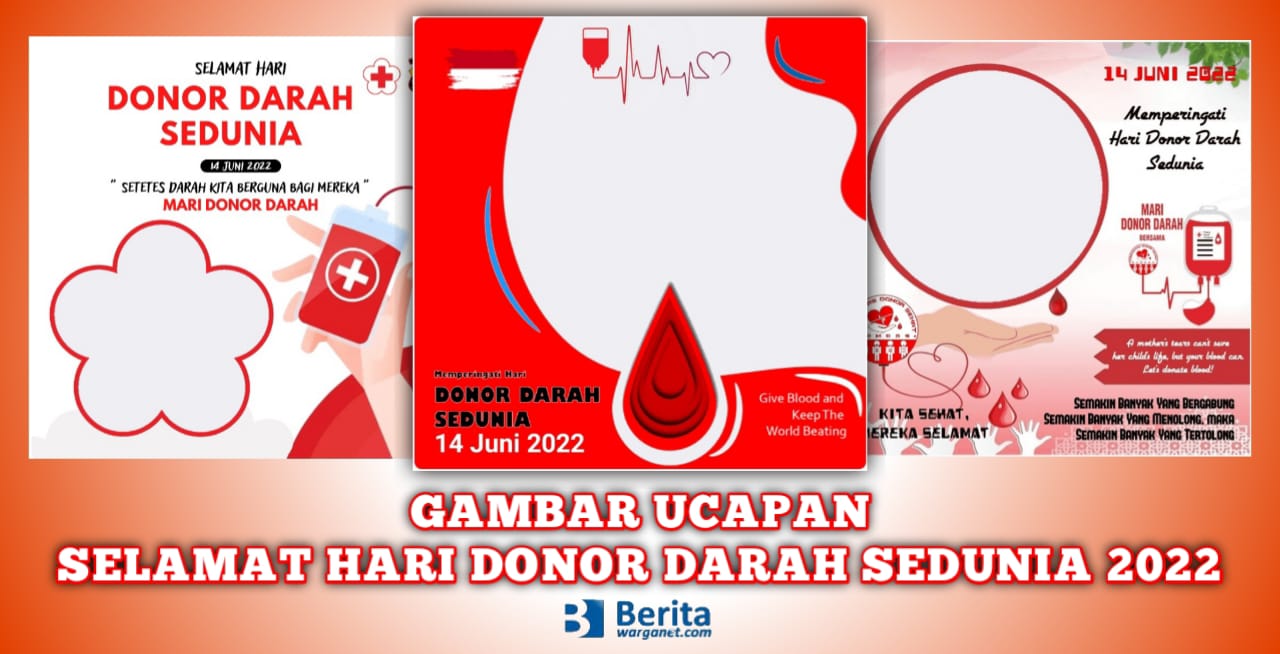 Gambar Hari Donor Darah Sedunia 2022