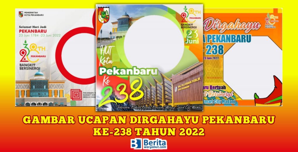 Gambar Ucapan Dirgahayu Pekanbaru ke-238