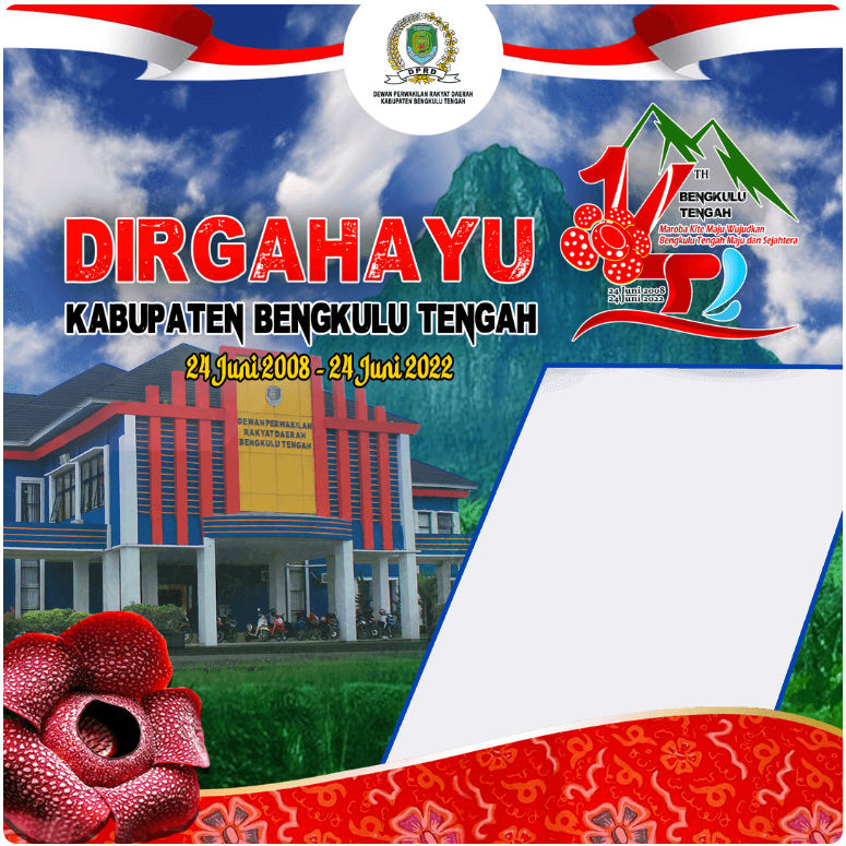 Twibbon Dirgahayu Kabupaten Bengkulu Tengah ke-14 Pilihan 5