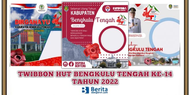 Twibbon HUT Bengkulu Tengah 2022