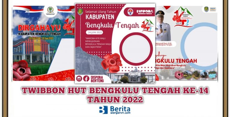 Twibbon HUT Bengkulu Tengah 2022