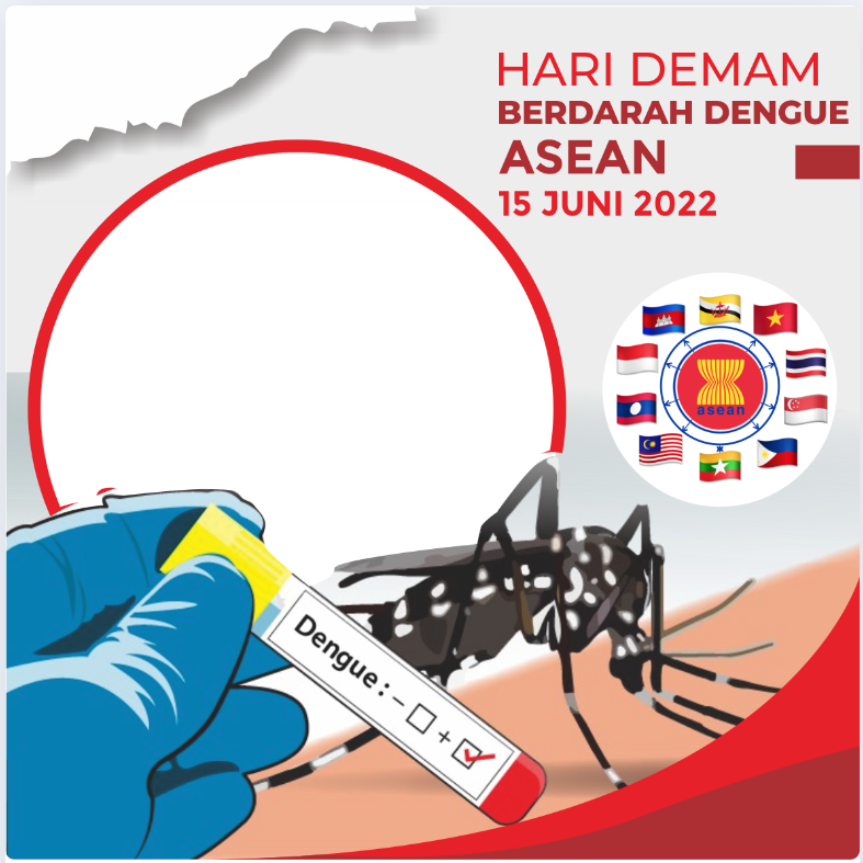 Twibbon Asean Dengue Haemorrhagic Fever Day 2022 Pilihan 1