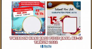 Twibbon Hari Jadi Pidie Jaya 2022