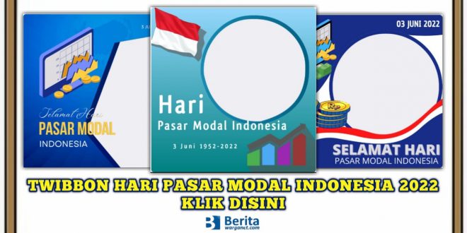 Twibbon Hari Pasar Modal Indonesia 2022