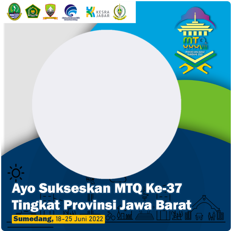 Twibbon MTQ ke-37 Jawa Barat Pilihan 2