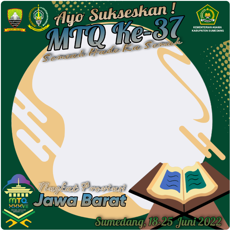 Twibbon MTQ ke-37 Jawa Barat Pilihan 4