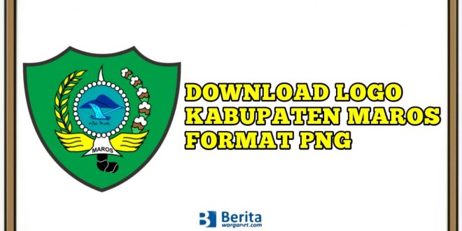 Link Download Logo Kabupaten Maros, Format PNG