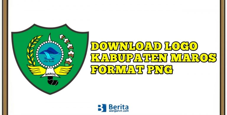 Link Download Logo Kabupaten Maros, Format PNG
