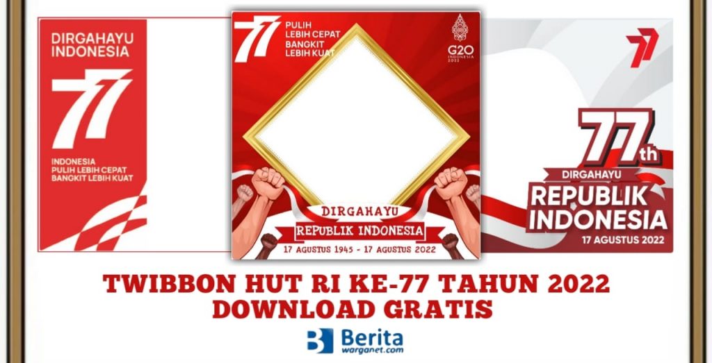 Link Download Twibbon HUT RI 2022