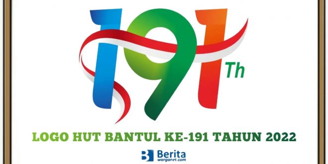 Logo HUT Bantul ke-191 Tahun 2022
