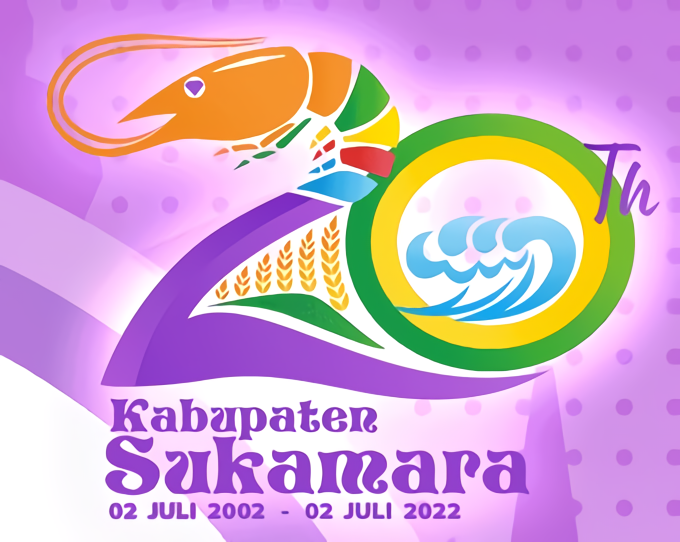 Logo HUT Sukamara ke-20 Format JPG