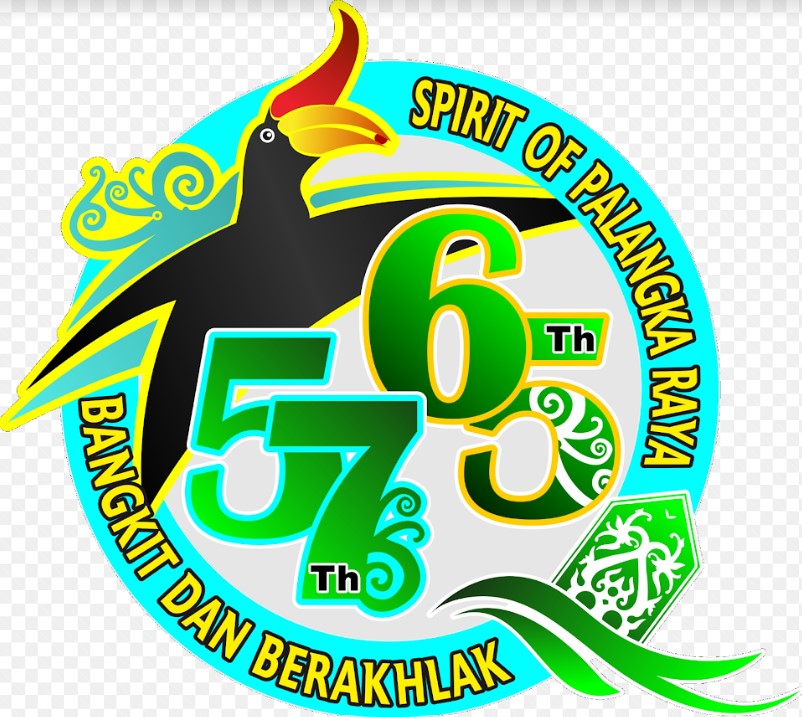 Logo Hari Jadi Palangkaraya ke-65 Format PNG