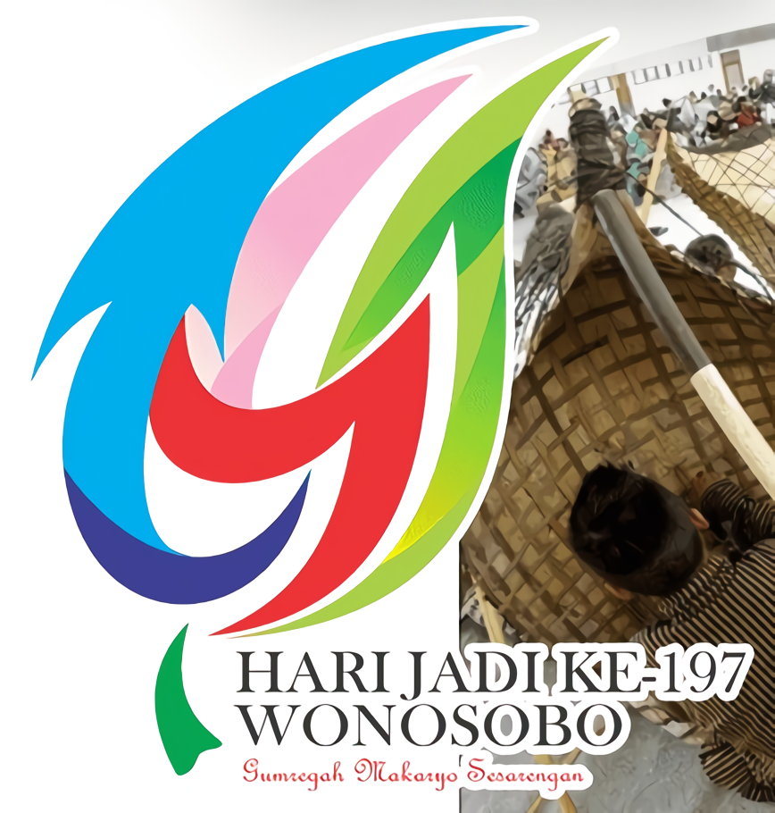 Logo HUT Kabupaten Wonosobo ke-197 Tahun 2022