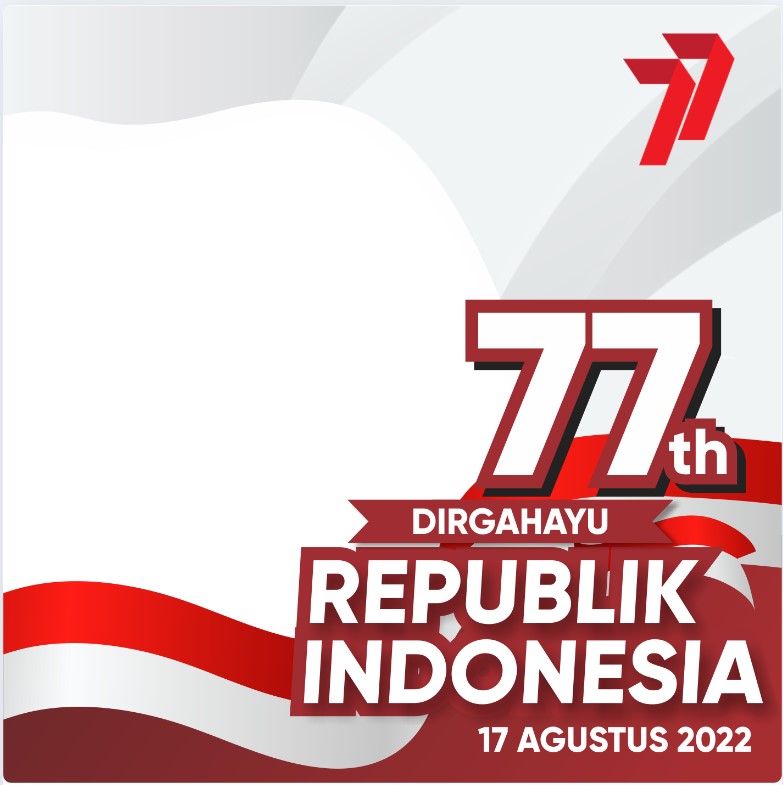 Twibbon Hari Kemerdekaan Indonesia ke-77 2022 Pilihan 3