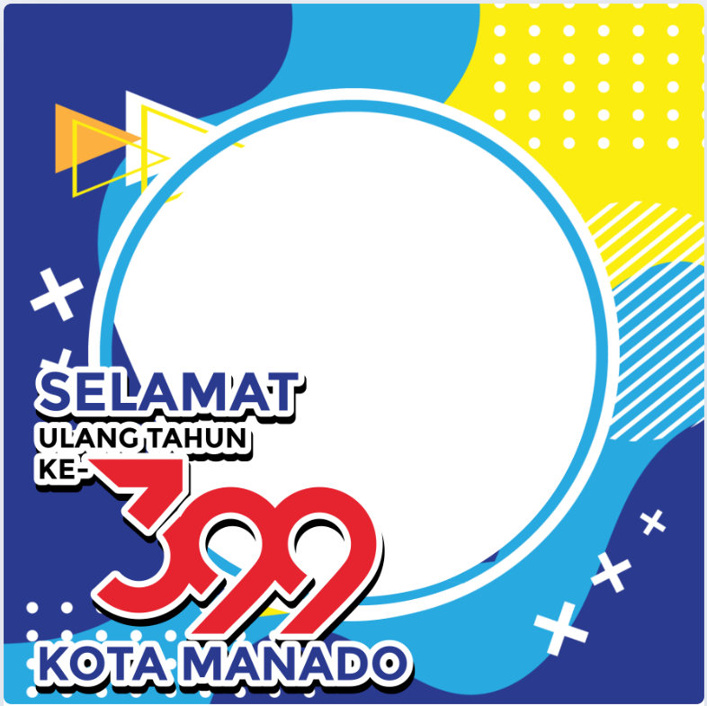 Twibbon 399th Manado Anniversary Opsi 2