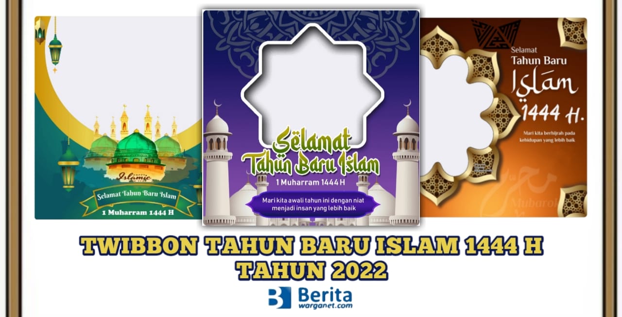 Twibbon Tahun Baru Islam 1444 H 2022