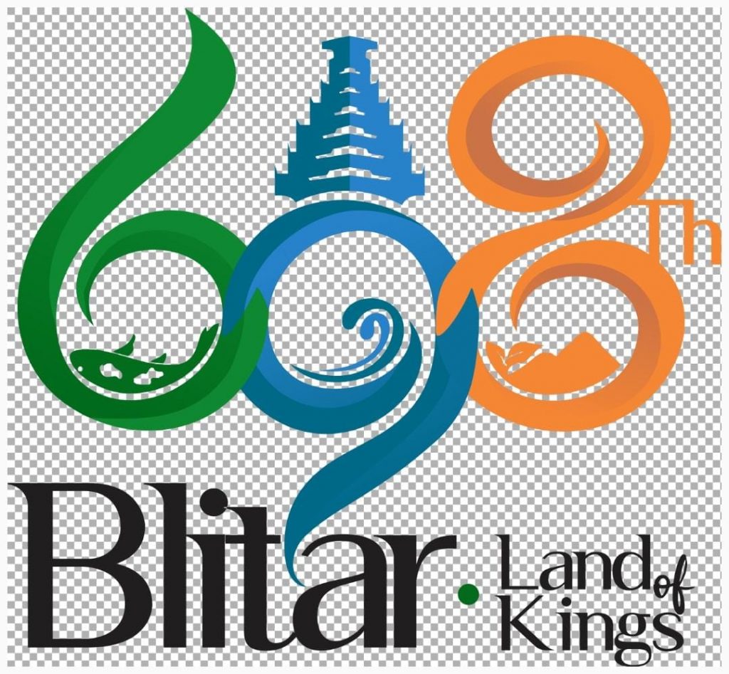 Logo HUT Kabupaten Blitar ke-698