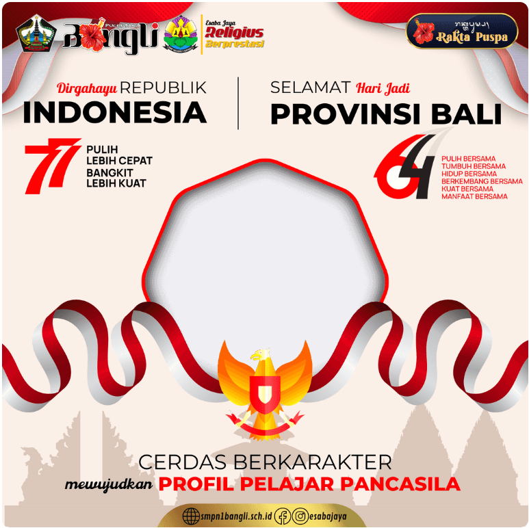 Twibbon Hari Jadi Provinsi Bali 2022