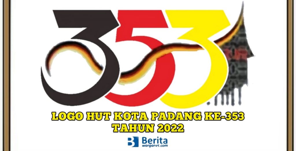 Logo HUT Padang ke-353 Tahun 2022