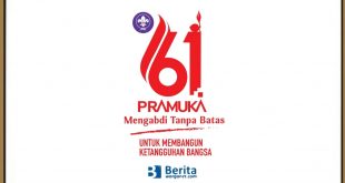 Logo Hari Pramuka ke-61 Tahun 2022