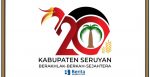 Logo HUT Seruyan ke-20 Tahun 2022