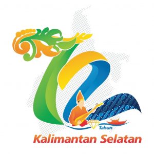 Logo HUT Kalsel ke-72