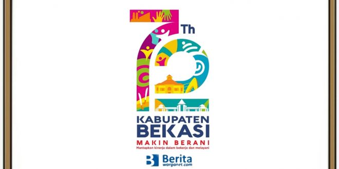 Logo HUT Kabupaten Bekasi ke-72 Tahun 2022
