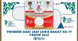 Twibbon Hari Jadi Jawa Barat ke-77 Tahun 2022