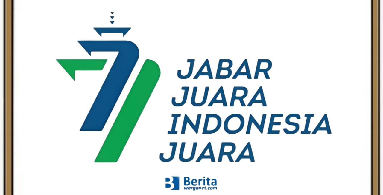 Logo HUT Jawa Barat ke-77 Tahun 2022