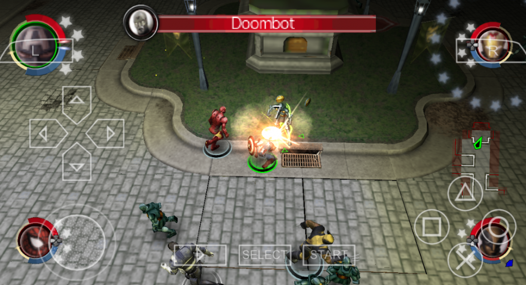 Marvel Ultimate Alliance 2 PPSSPP