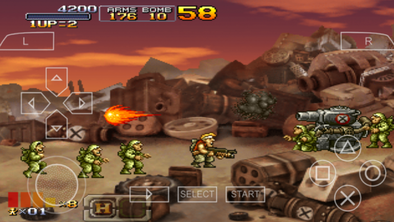Metal Slug XX PPSSPP