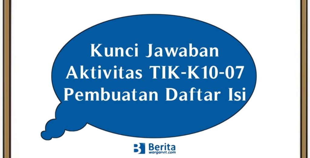 Kunci Jawaban Aktivitas TIK-K10-08 Membuat Video Presentasi dengan MS PowerPoint