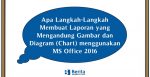 Langkah-Langkah Membuat Laporan yang Mengandung Gambar dan Diagram (Chart) menggunakan MS Office 2016