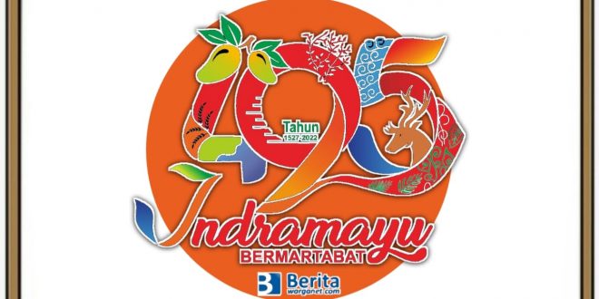 Logo HUT Indramayu 2022 ke-495 Tahun