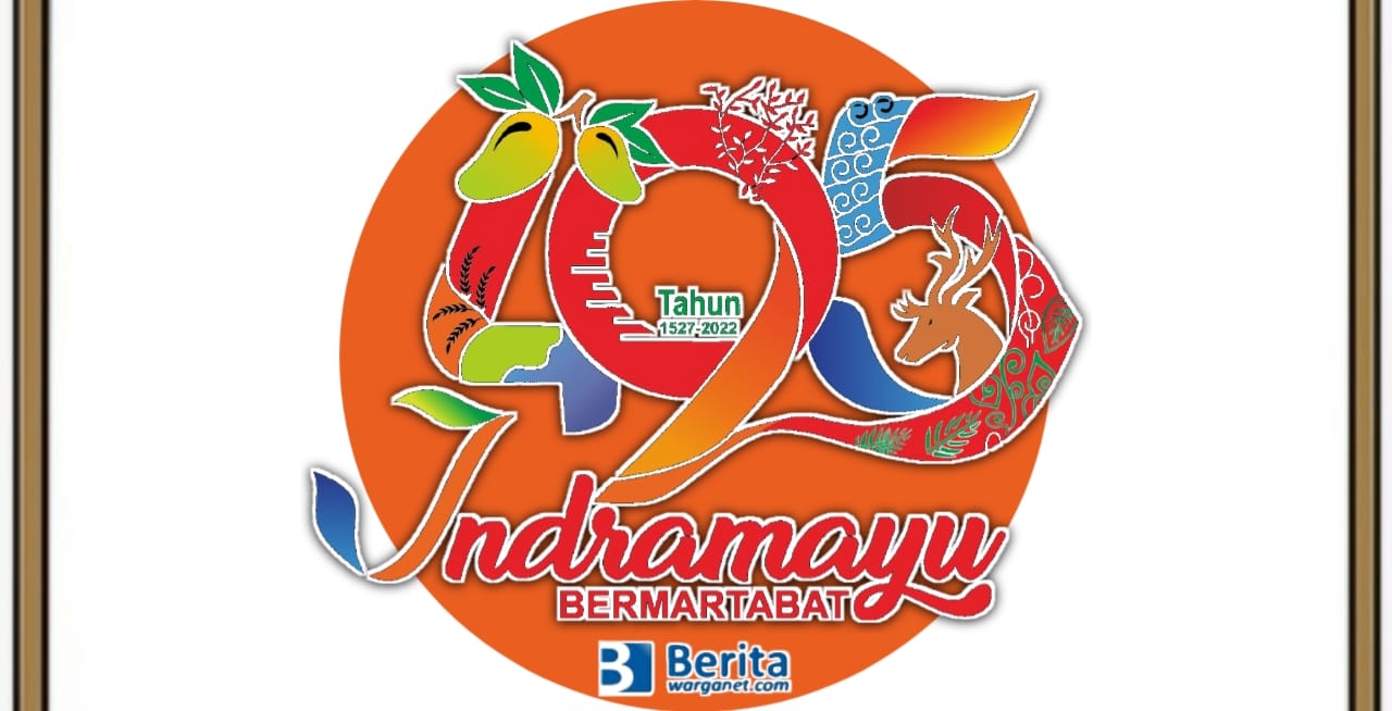 Logo HUT Indramayu 2022 ke-495 Tahun