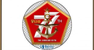 Logo HUT TNI 2022 ke-77 Tahun