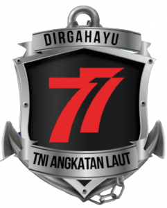 Logo HUT TNI Angkatan Laut ke-77